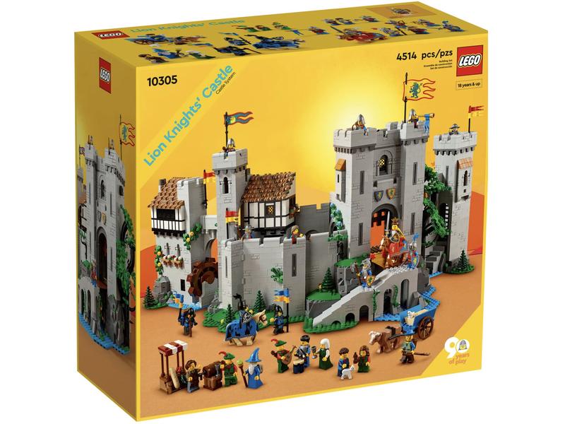 LEGO® Icons Burg der Löwenritter 10305 Hommage an die legendären LEGO-Burgen