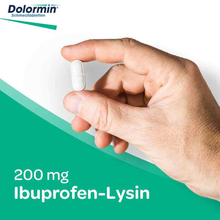 Dolormin® mit Ibuprofen bei Kopfschmerzen, 50 St