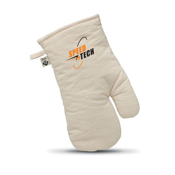 GiftRetail MO6381 - NEVON Gant de cuisine en coton organique