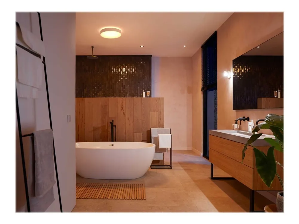 Philips Hue White ambiance Devere L - Loftslampe - LED - 33.5 W - klasse F - varmt til køligt hvidt lys - 2200-6500 K - hvid