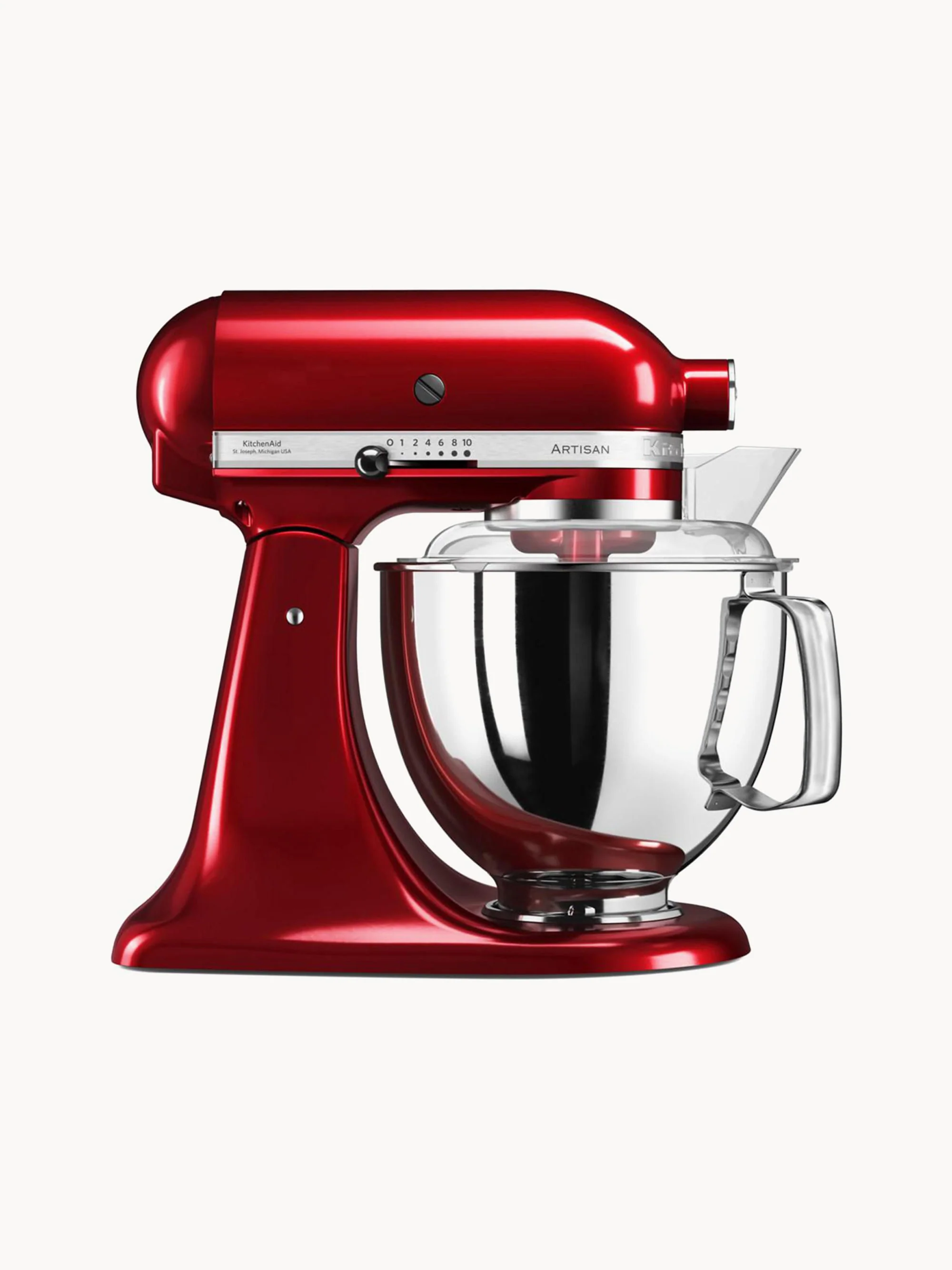 Kantelbare keukenmachine Artisan, 4.8 L, 8-delig