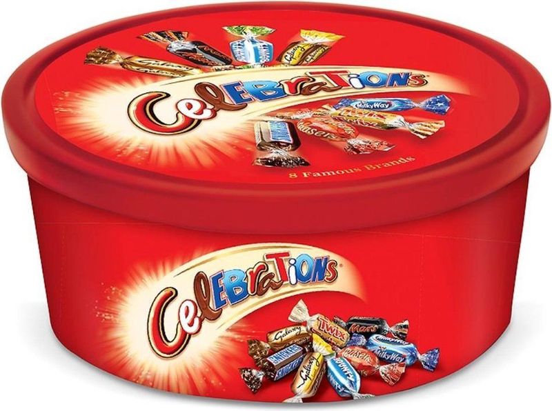 Mars - Celebrations Trommel - 650 g - Chocolade
