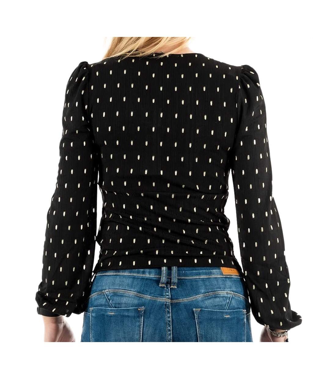 Blouse Noir Femme Morgan Tami