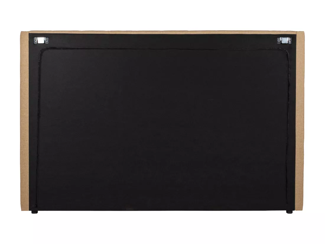 Tête de lit capitonnée 190 cm - Tissu - Beige - MASSIMO