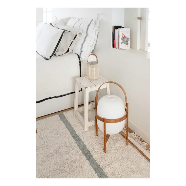 Lorena Canals Tapis Lanes | Bleu gris