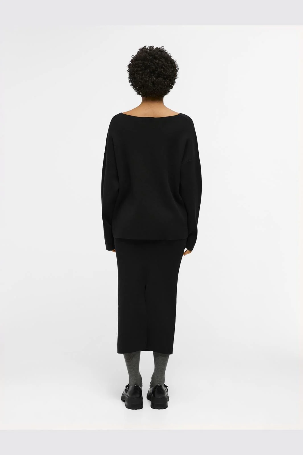 Object Objreynard V-Neck Pullover 4486516 black
