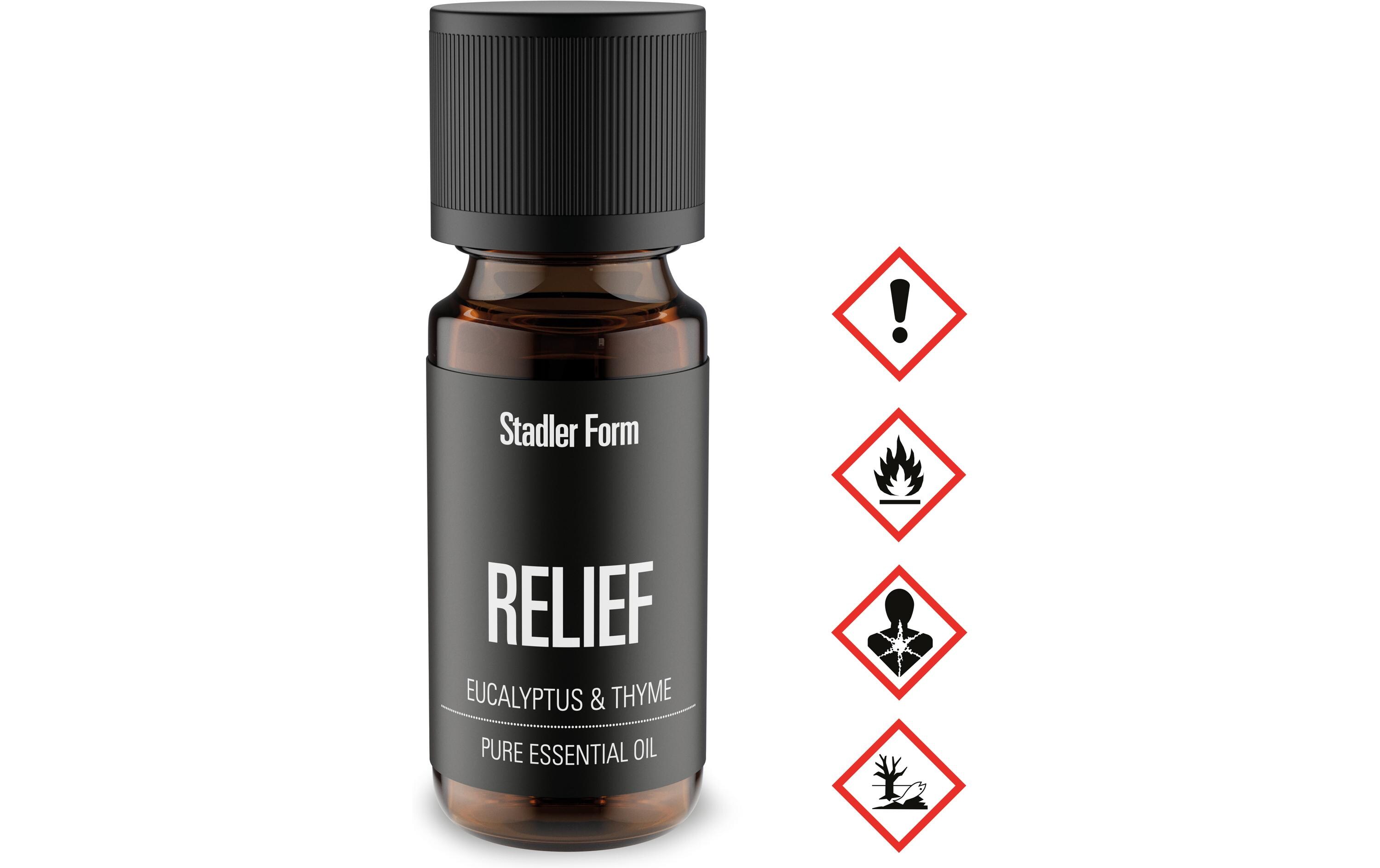 Duftöl Relief Eukalyptus/Holzig, 10 ml, 1 StückAromaöl für Aroma Diffuser, Luftbefeuchter und Luftwäscher