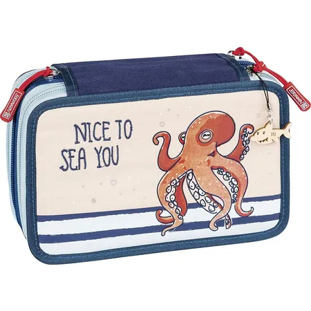 BRUNNEN Schüler-Etui 3 RV Happy Ocean