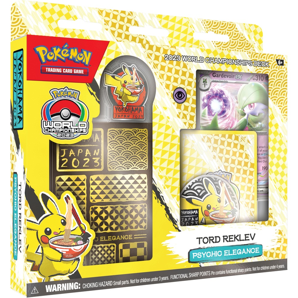Pokémon-Sammelkartenspiel: Deck-Sortiment der Weltmeisterschaft 2023