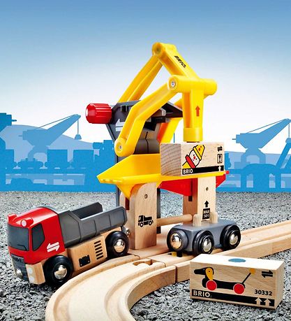 BRIO WoRød Fragtstation 33280