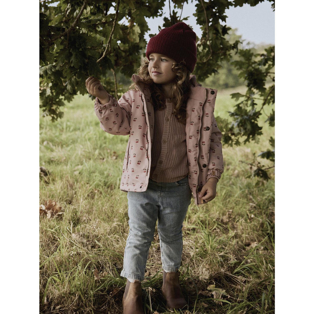 Køb Lil'Atelier Misty Rose Cherry Nmflasnow10 Jkt Fo Aop1 Lil