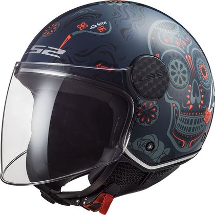 Casque LS2 OF558 - SPHERE LUX - MAXCA - Bleu