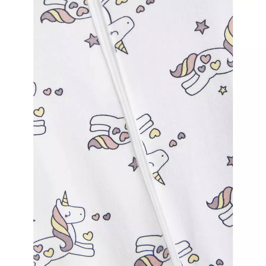 name it Schlafoverall Unicorn Bright White