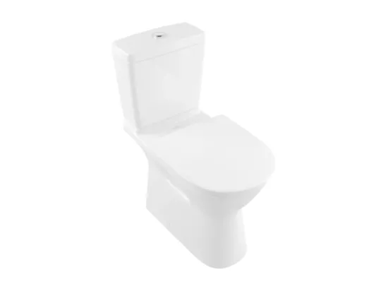 WC à poser PMR sans bride VILLEROY ET BOCH O.novo avec abattant