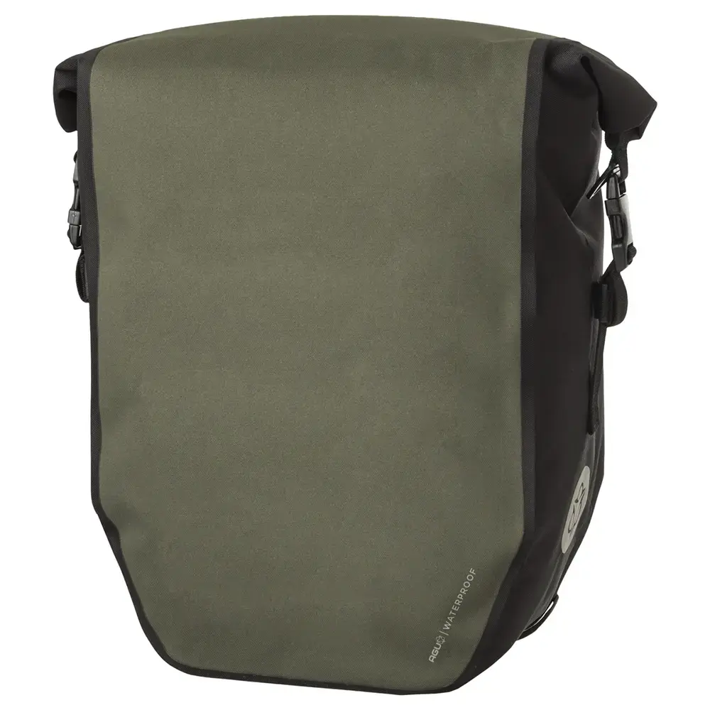 AGU Clean Single Shelter Click'nGo Large 21L Achtertas Legergroen