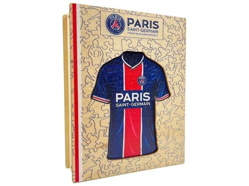 Iconic Puzzle PSG FC – Trikot Offizielles Holzpuzzle, Grösse M