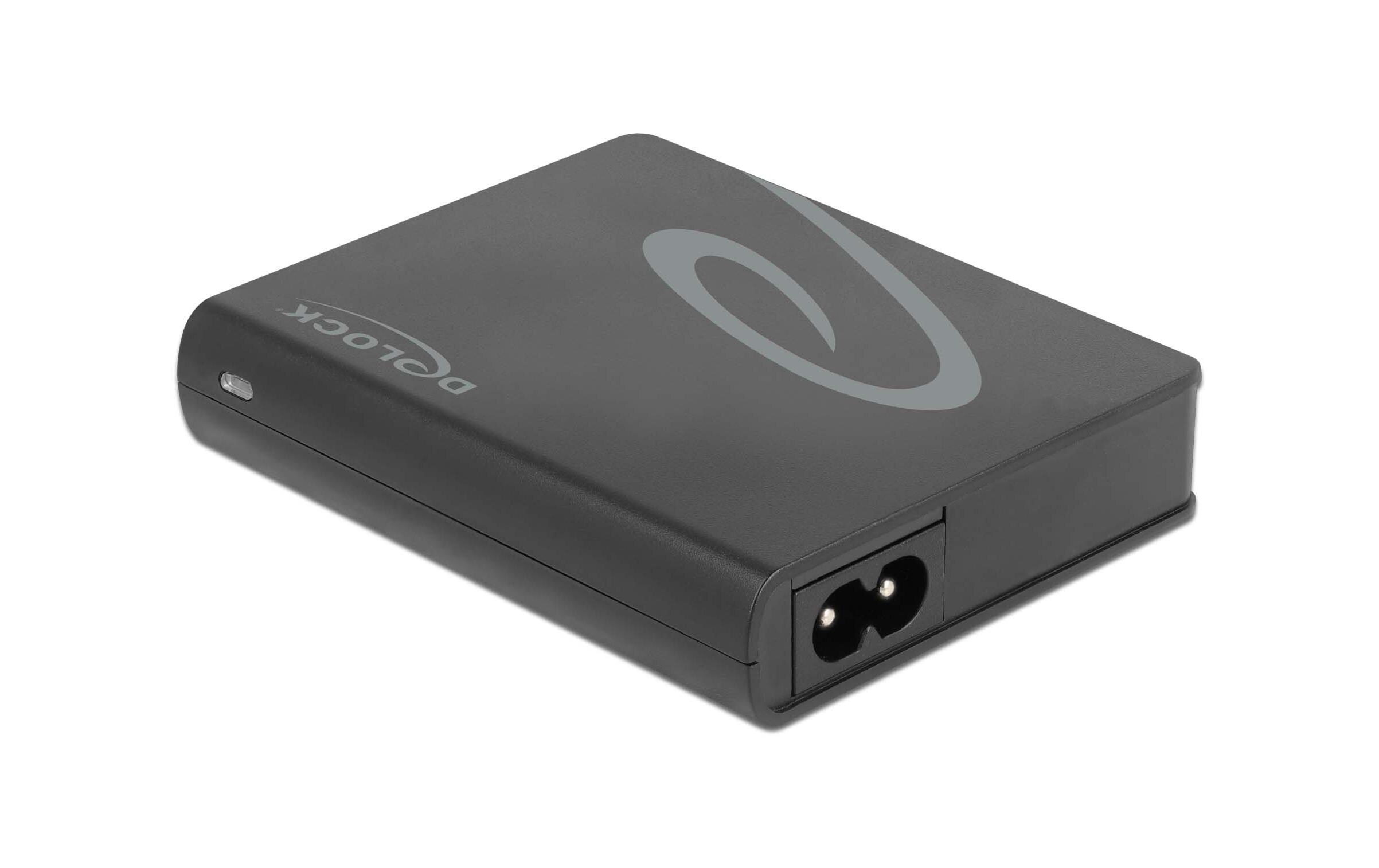 USB-Wandladegerät 2x USB-C Power Delivery, 1x USB-A, 65WDelock USB GaN Ladegerät 2 x USB Type-C PD 3.0 + 1 x USB Typ-A mit 65 W
