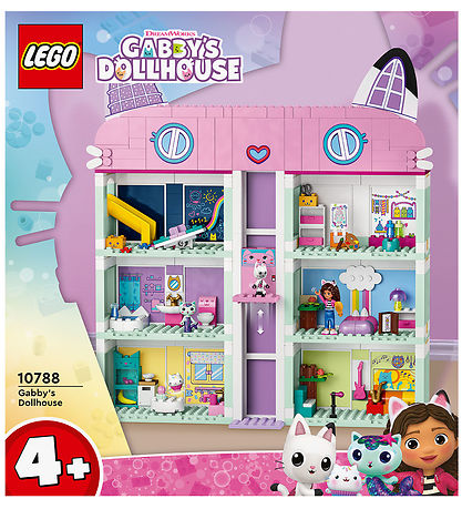 LEGO? Gabby's Dollhouse - Gabbys Dukkehus 10788 - 498 Dele