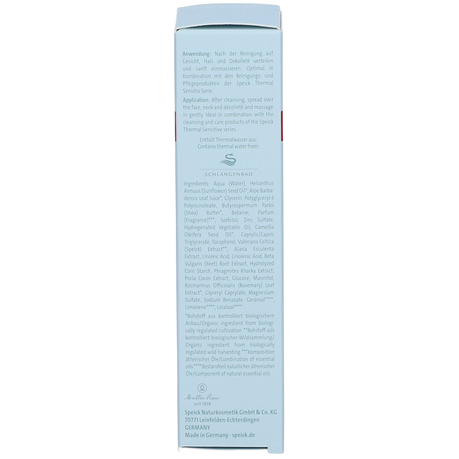 SPEICK Thermal Sensitiv Nachtcreme