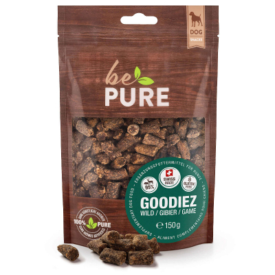 bePure Hundesnack Goodiez Wild 150g