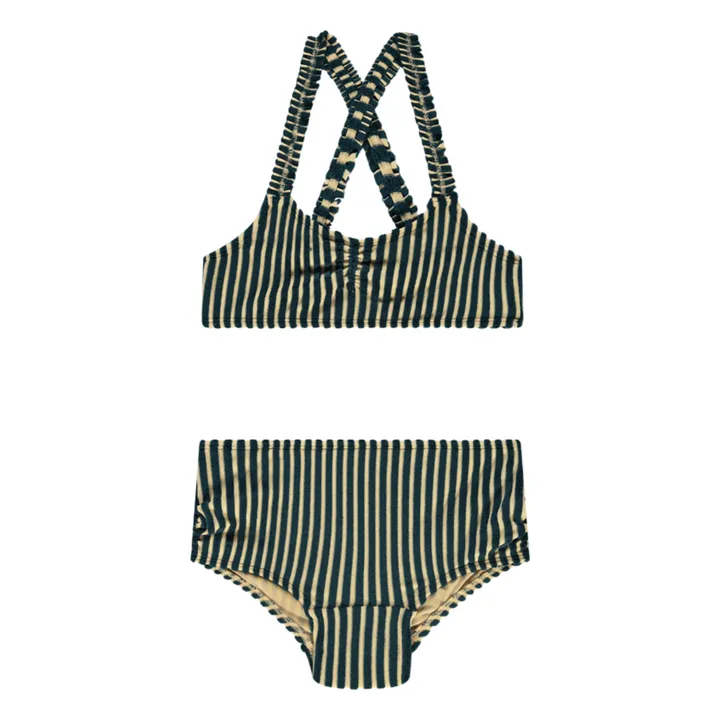 Beachlife Maillot 2 Pièces Rayures | Vert