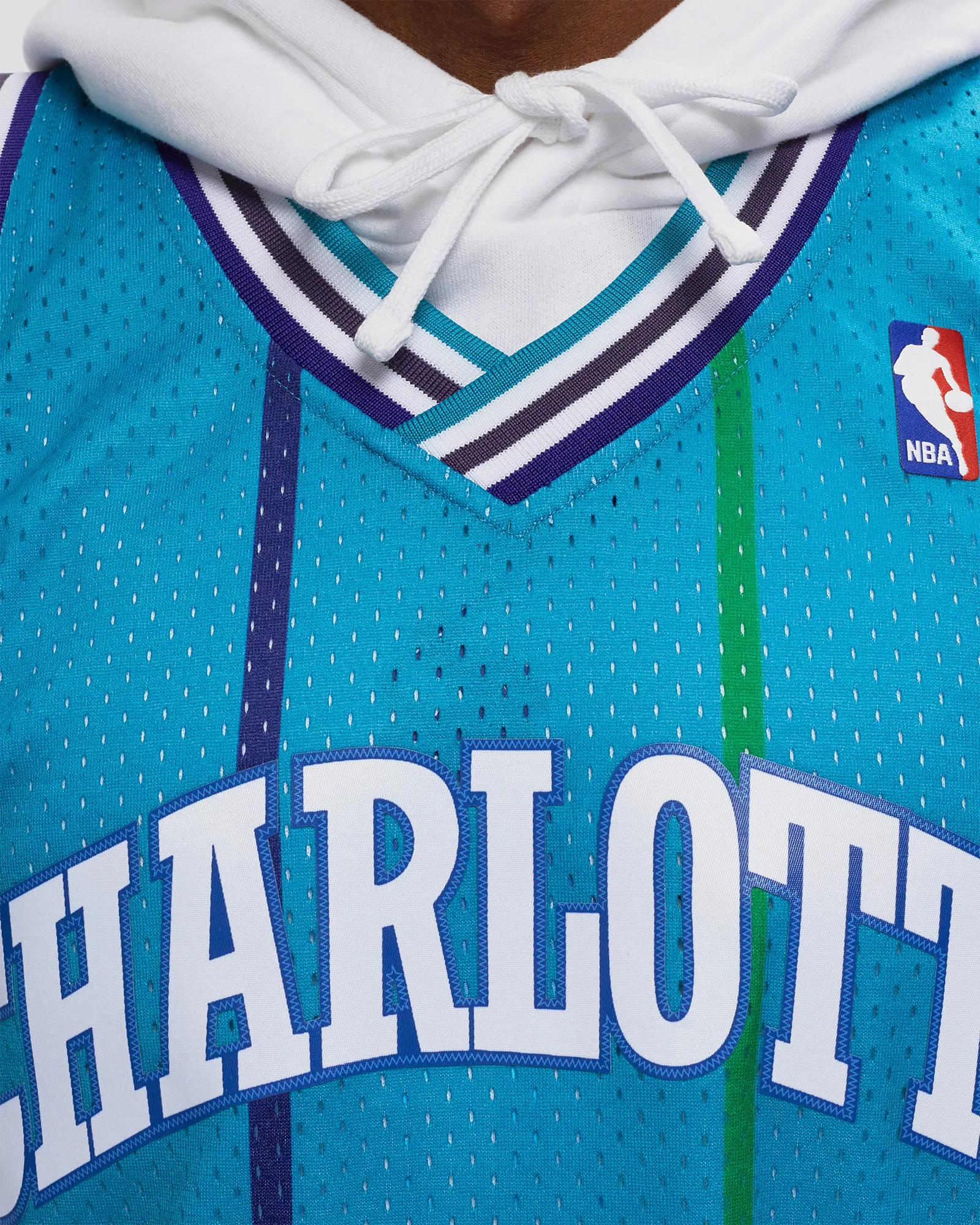 Mitchell & Ness NBA Swingman Jersey Charlotte Hornets Road 1992-93 Larry Johnson #2
