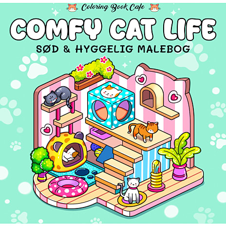 Legind Comfy Cat Life malebog