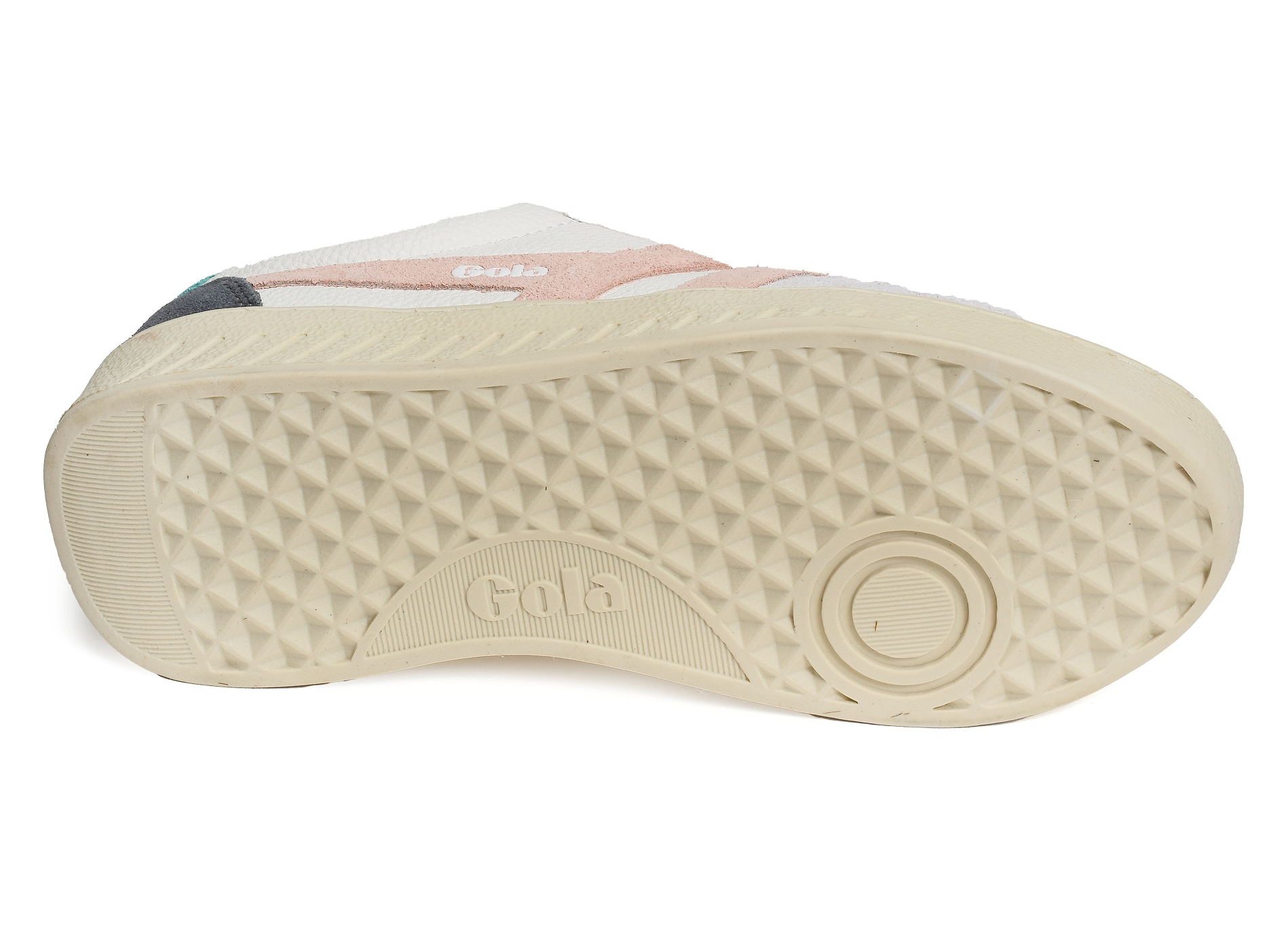 Grandslam trident trainers w blanc rose