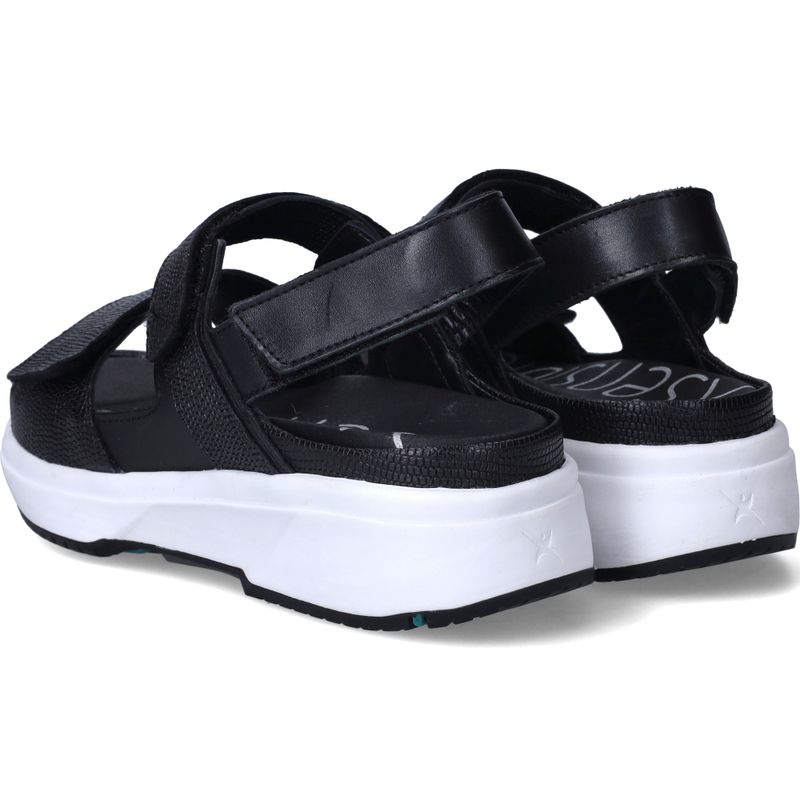 Xsensible Aruba Stretchwalker Sandalen Zwart Dames