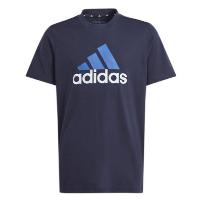 Adidas SportswearEssentials Two-Color Big Logo Shirt - blau