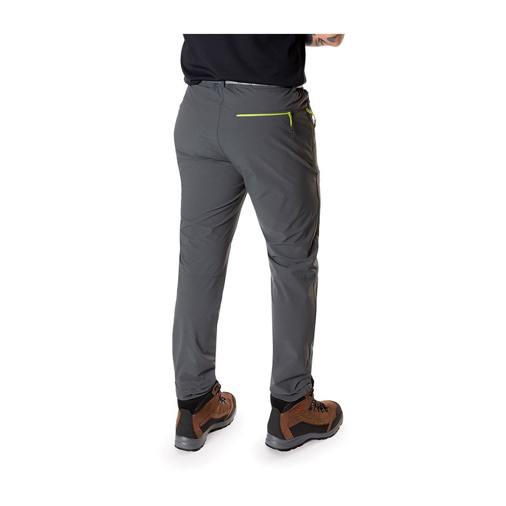 Trangoworld ALTAI - Pantalon Homme dark shadow
