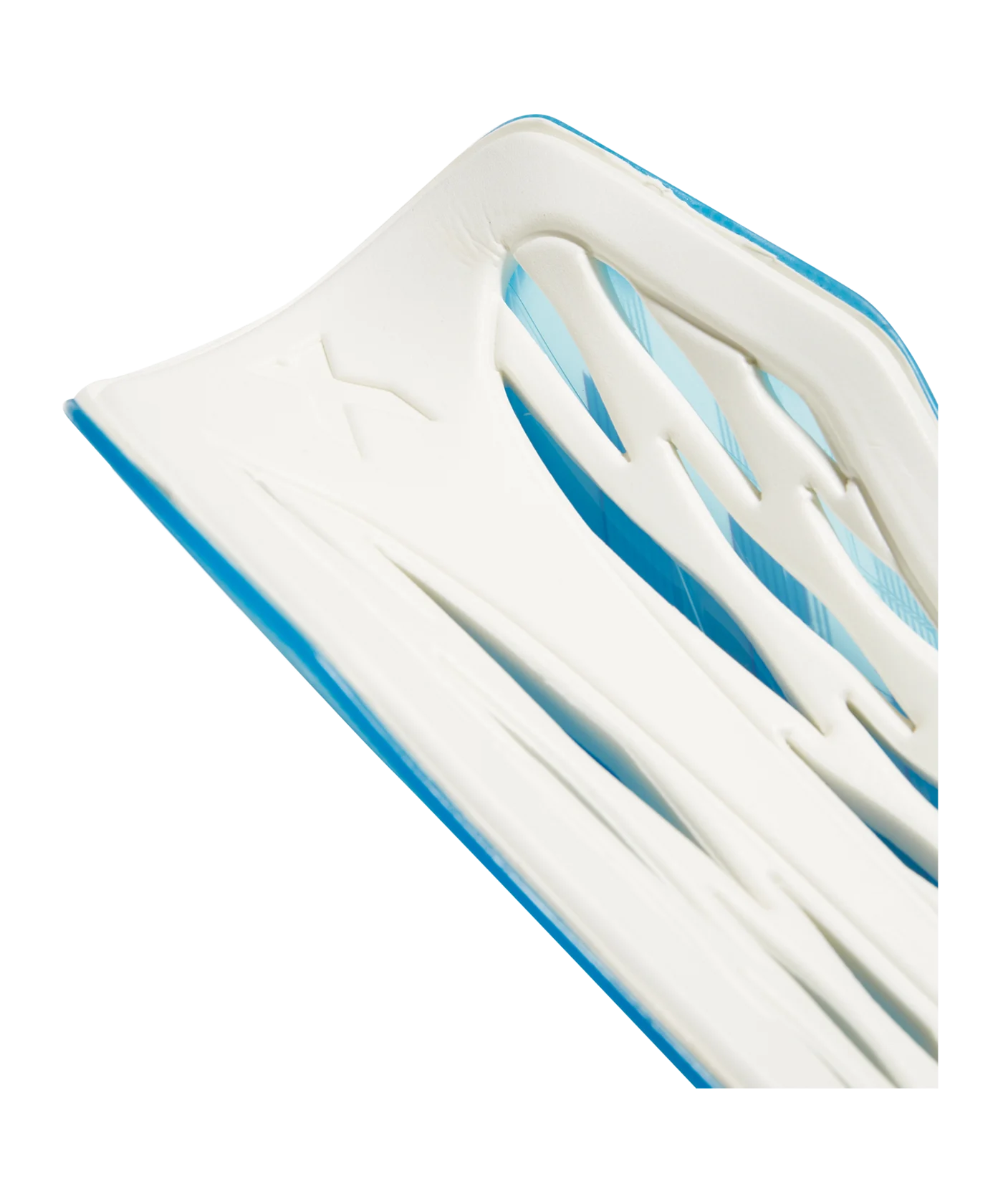 adidas X League Sapphire Edge Schienbeinschoner Blau Weiss