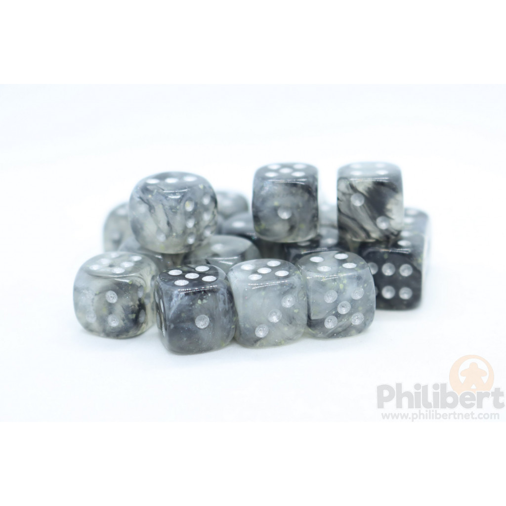 Set de 36 Dés Chessex : Borealis
