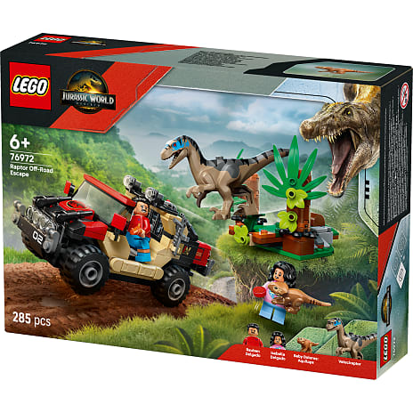 LEGO Jurassic World Offroad-flugt fra raptor 76972