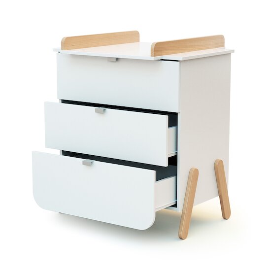 Pirate Commode à Langer   Blanc et Hêtre        de               AT4