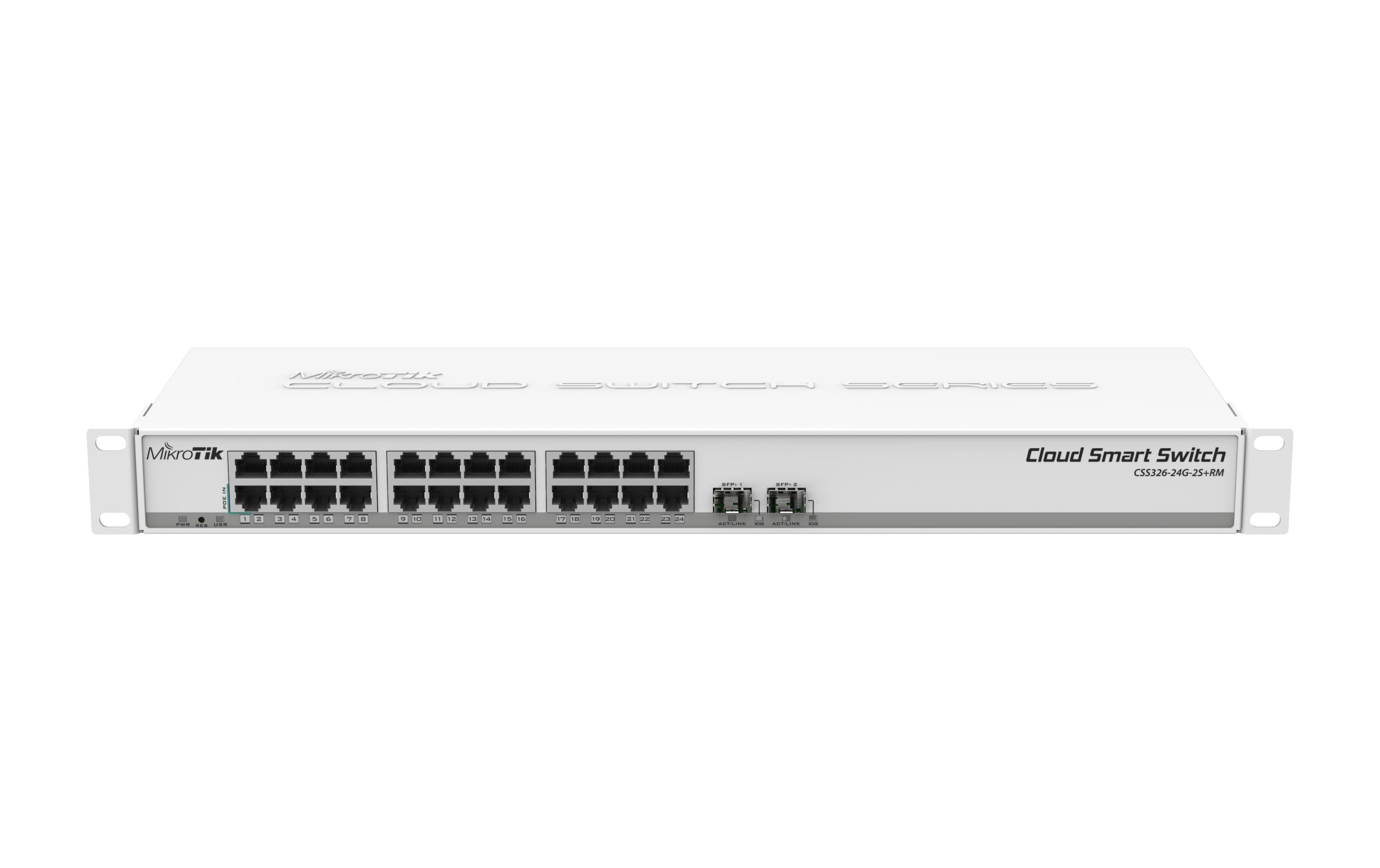 Switch CSS326-24G-2S+RM 26 Port<br>Cloud Smart Switch, 1U
