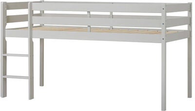Hoppekids ECO Comfort  Halvhøy Loftseng 90x200, Dove Grey