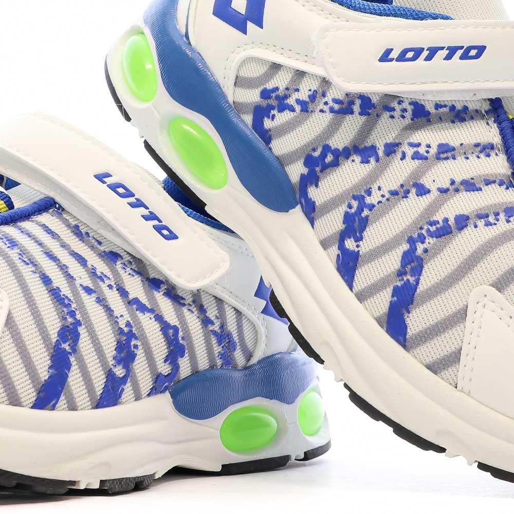 Lotto Baskets Blanc/Bleu Garçon Lotto Sienne