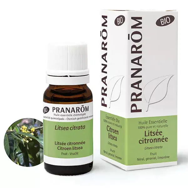 Óleo Essencial de Litsea Cubeba Orgânico Pranarom 10ml