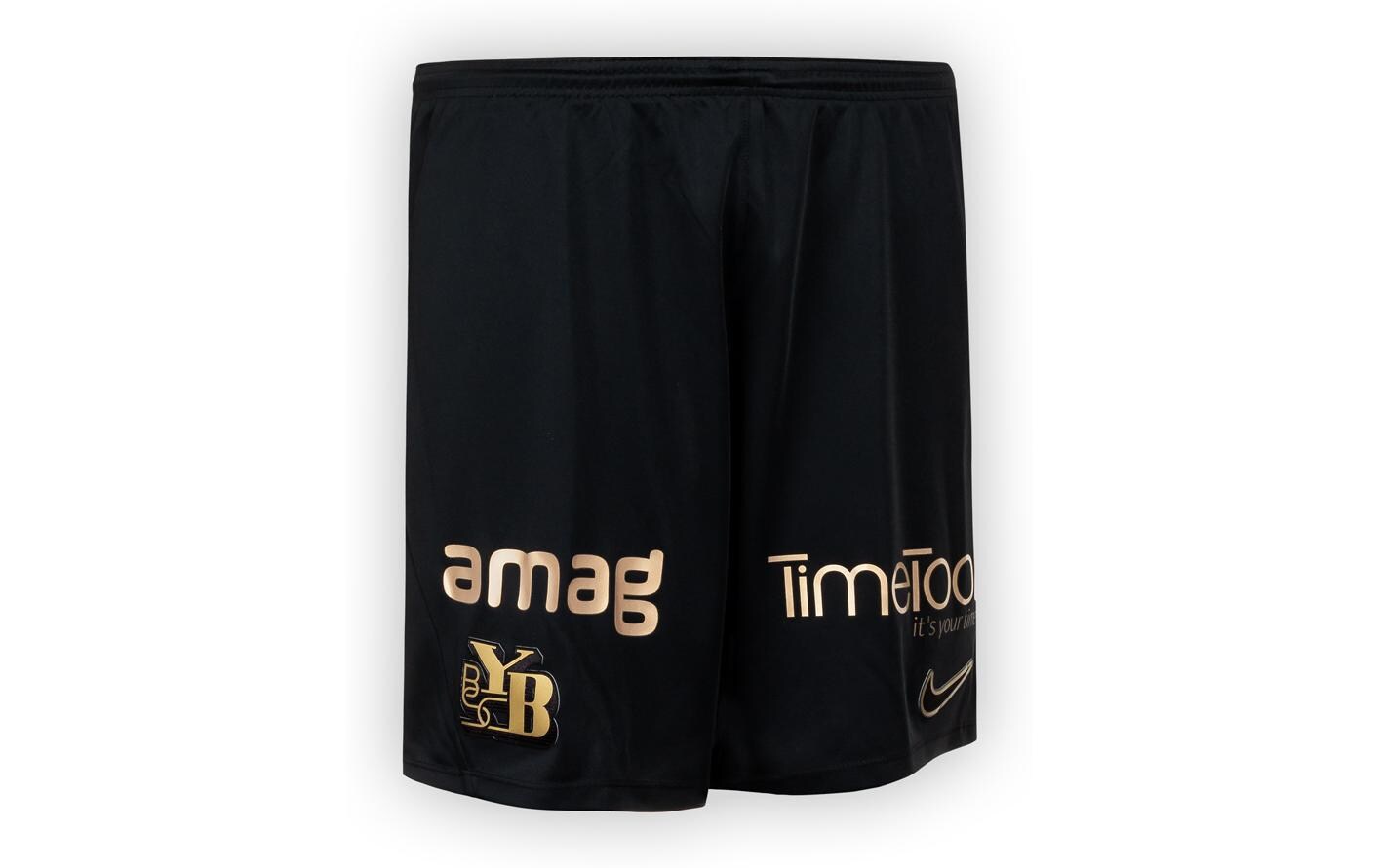 Shorts Away Kids 25/26 158 - 170, SchwarzDie Auswärtsshorts des BSC Young Boys für Kinder – Saison 2025/26