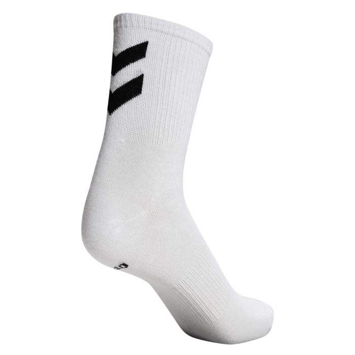 Hummel Unisex Strømper Chevon Mid-Cut Socks 6-Pack Hvid