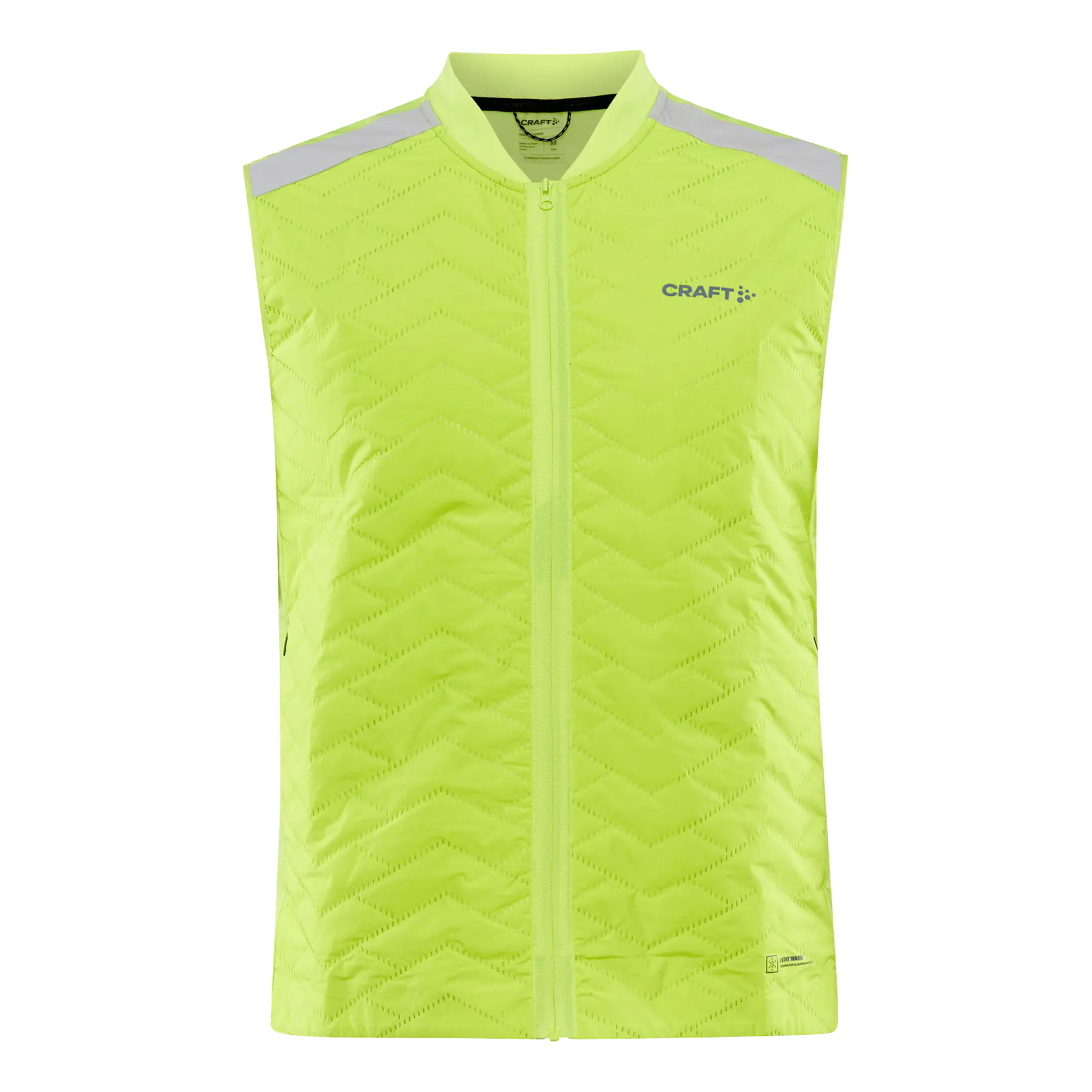 Craft ADV SUBZ Lumen Gilets De Course Hommes - Vert Fluo