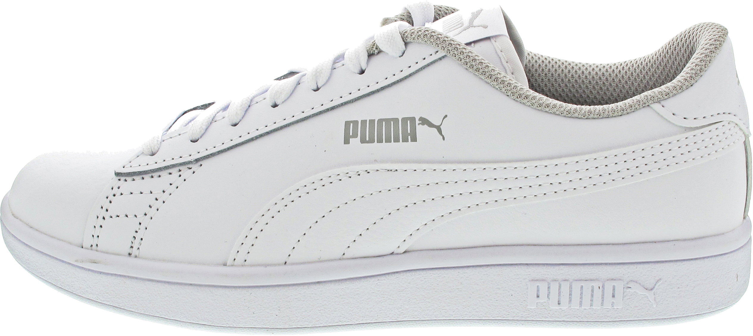 Puma Smash v2 L Jr Sneaker weiss