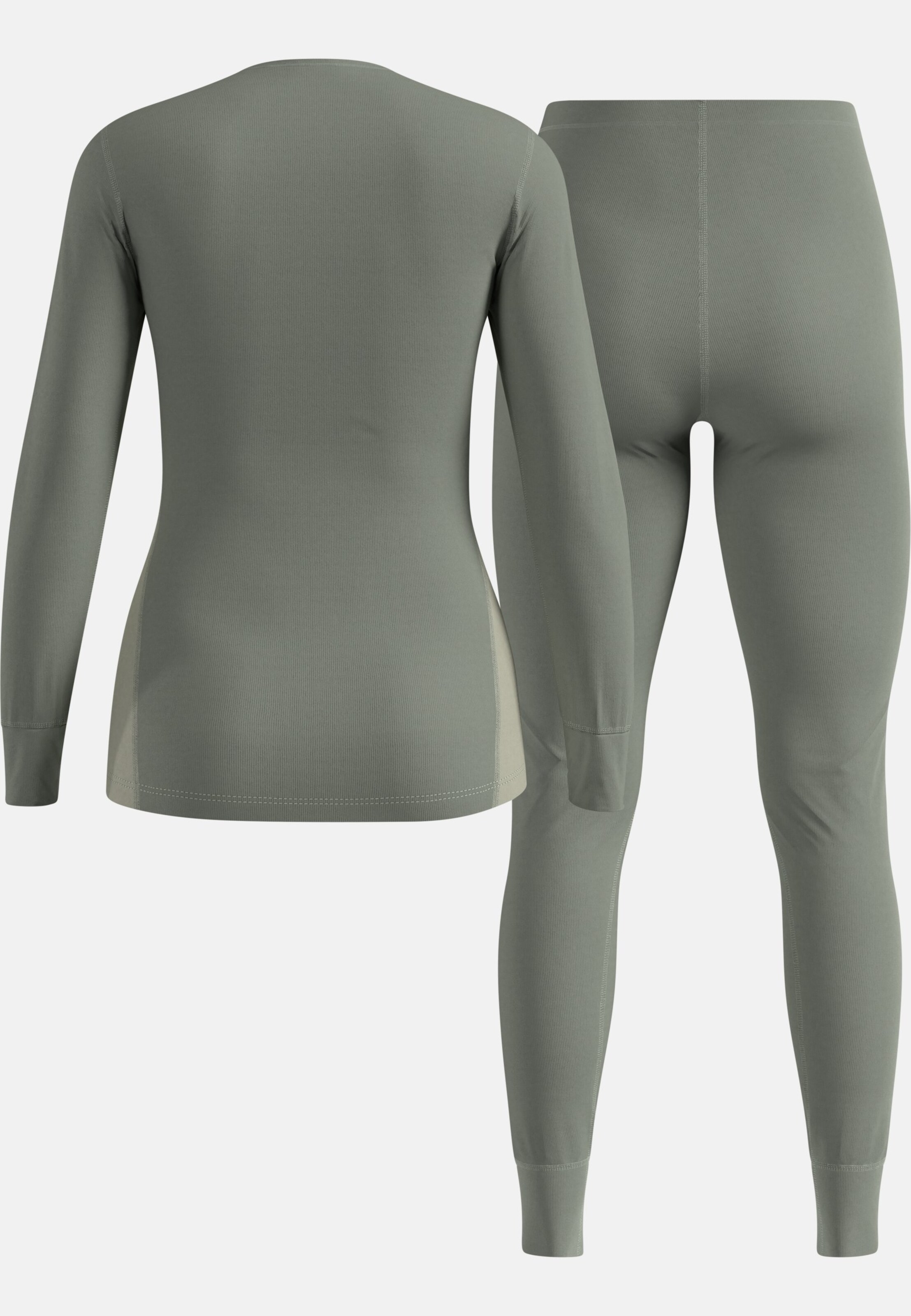 Active Warm Base layer Set in shadow - agate gray