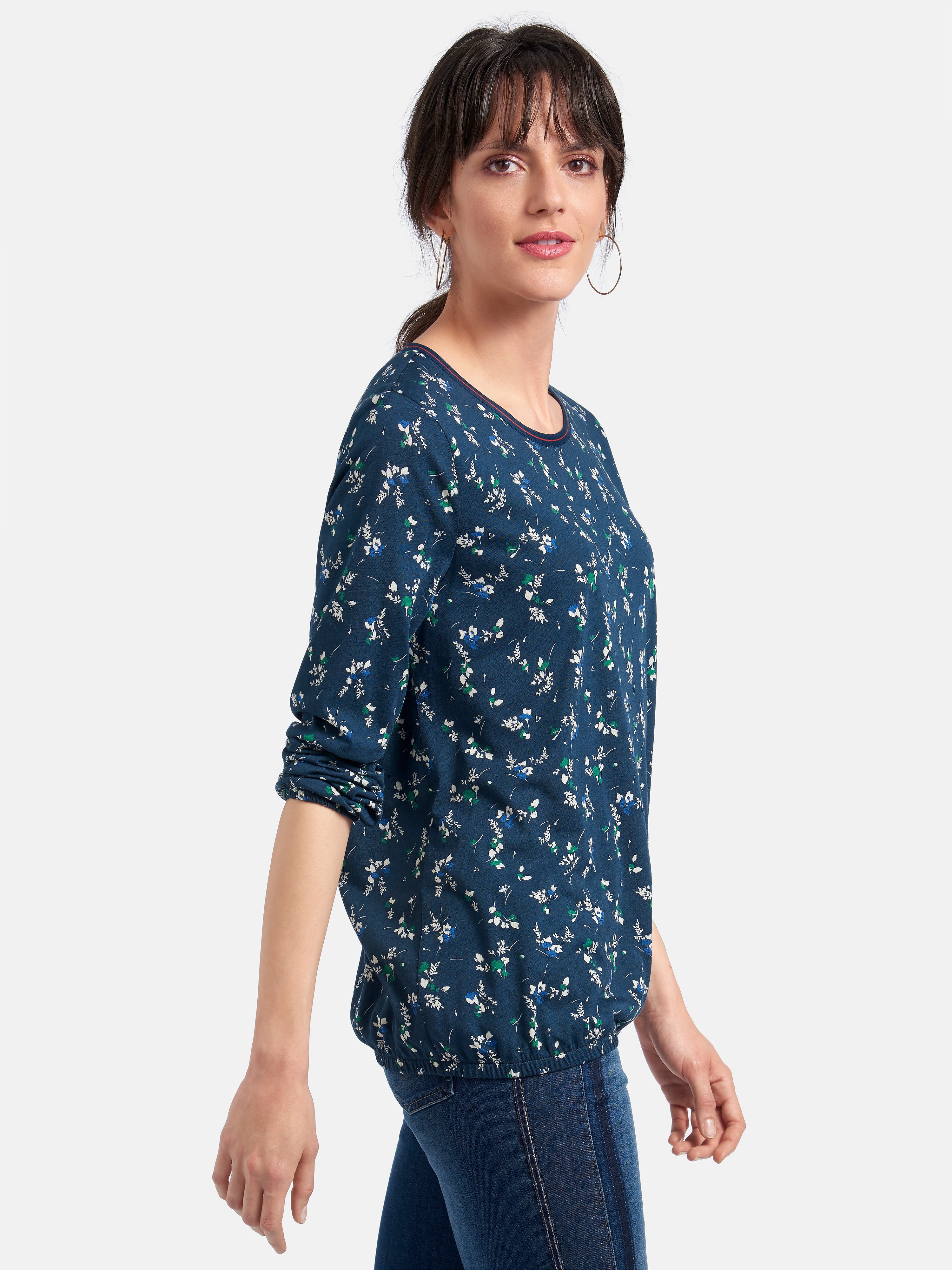 Rundhals-Shirt