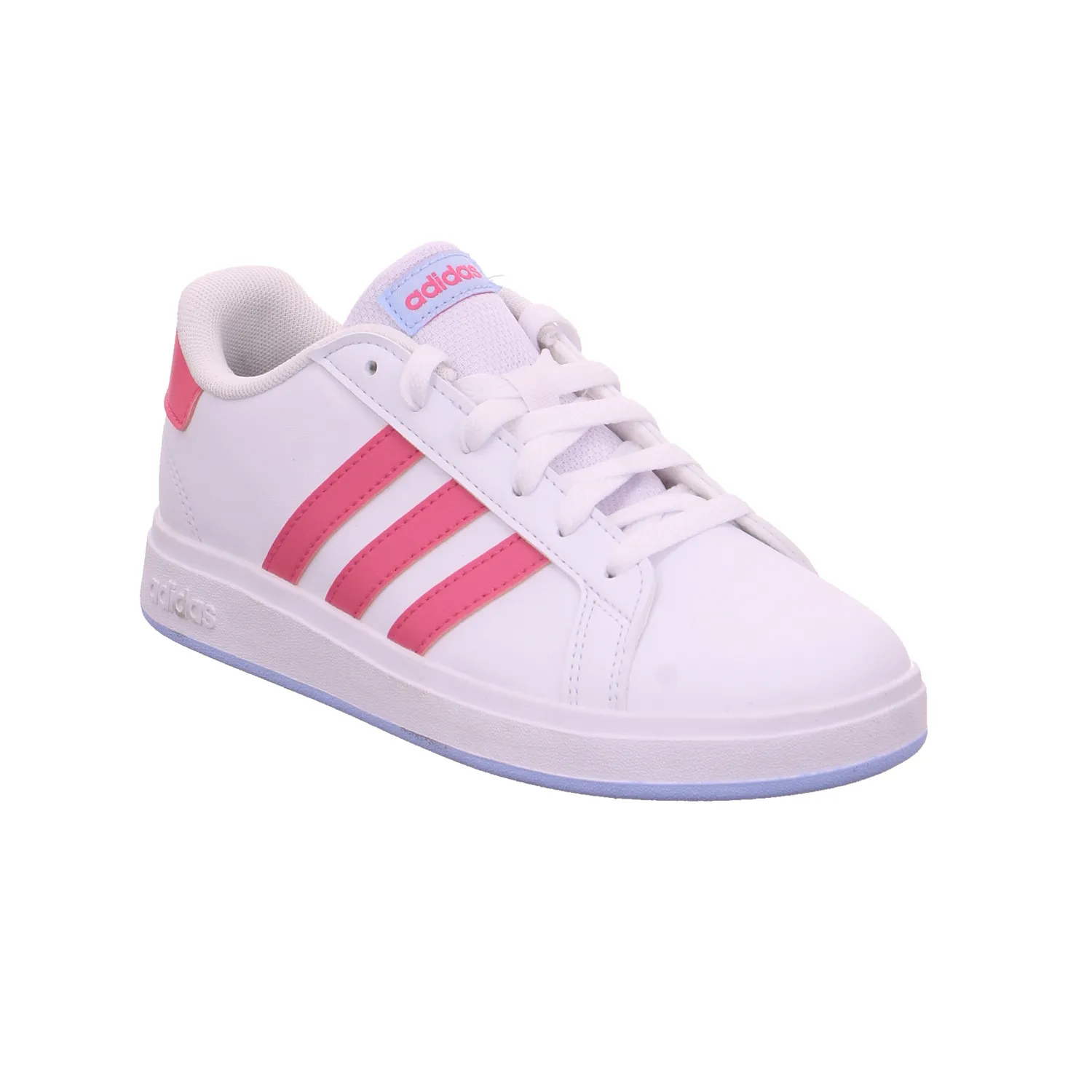 ADIDAS Kinder Sportschuh Weiss Lederimitat