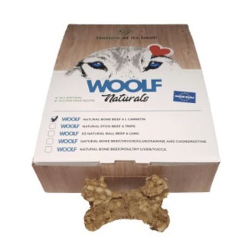 Osso de boi natural Woolf e L-carnitina