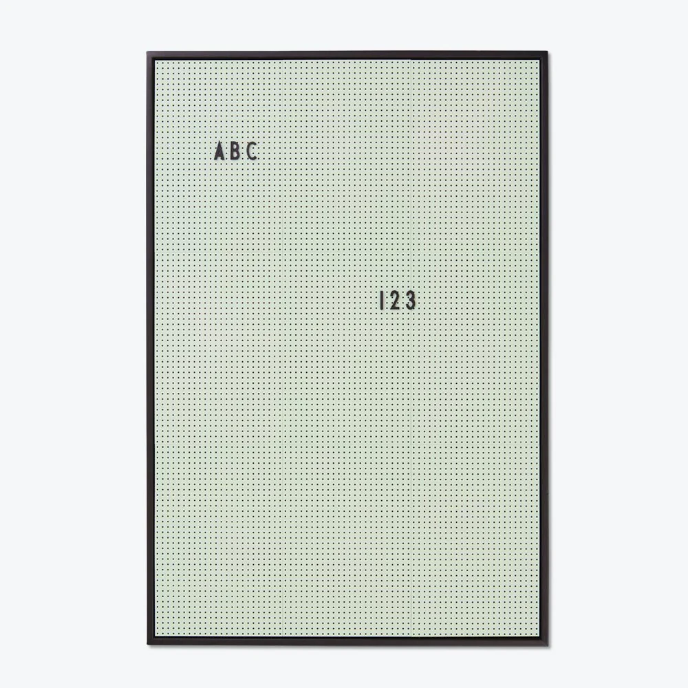 Design Letters  Message board, grøn - A2