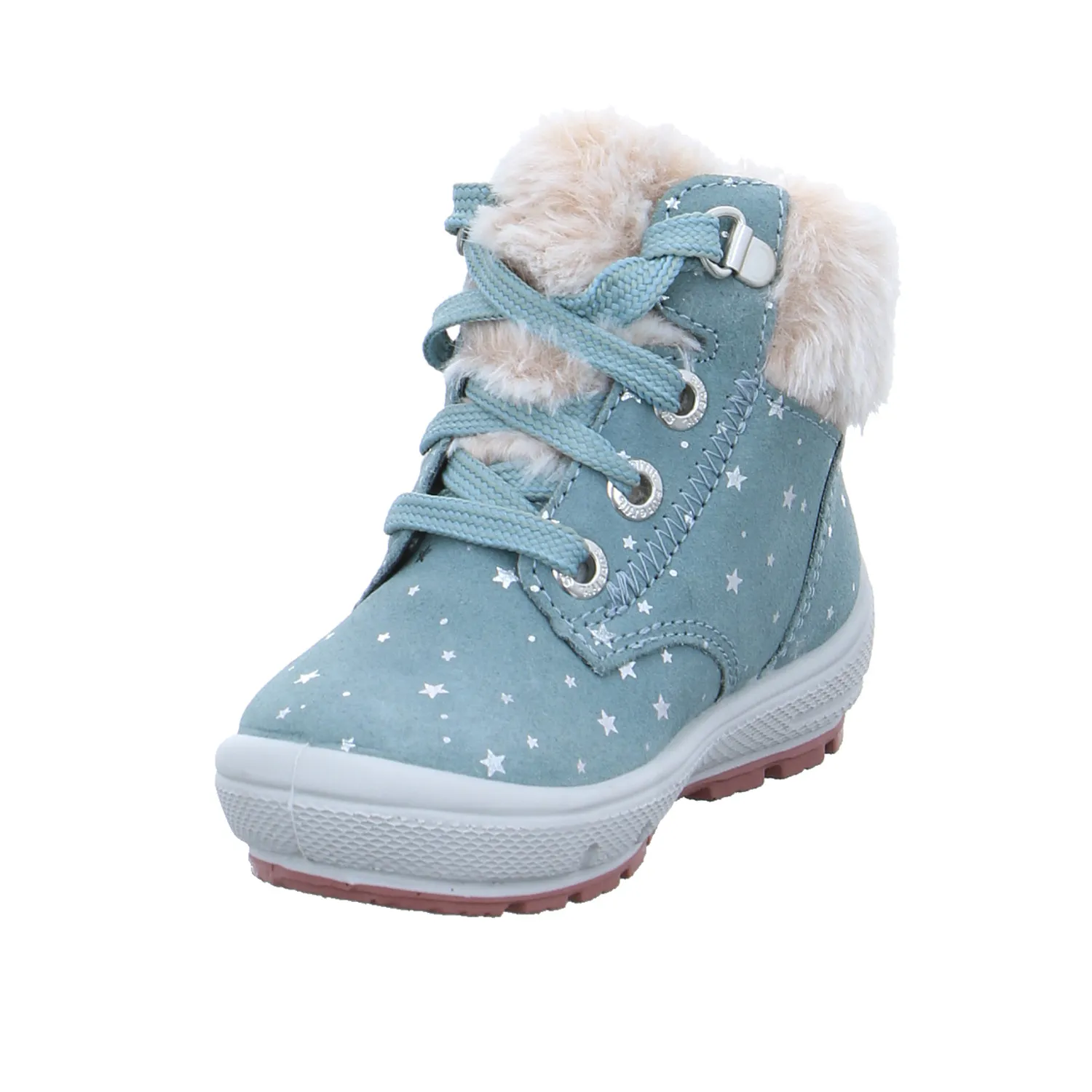 SUPERFIT Kleinkinder-Winter-Bottine Pastelgrün Textil  Baby-Boot
