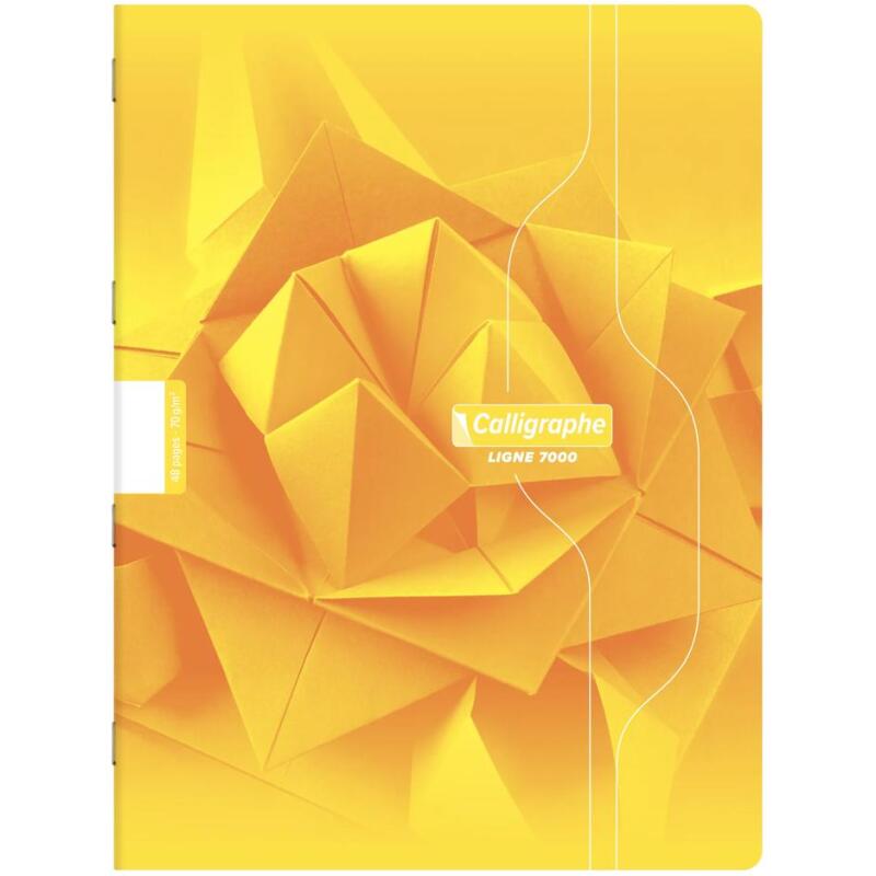 Cahier piqué 7000 24x32 cm 48 pages uni 70 g - Assortis
